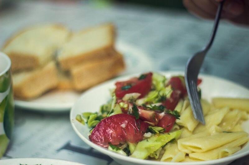 Pasta Salad with Tomatoes