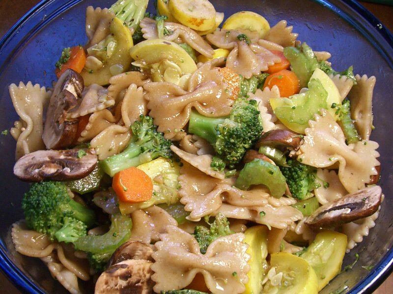 Pasta Salad with Vegetables — Blue