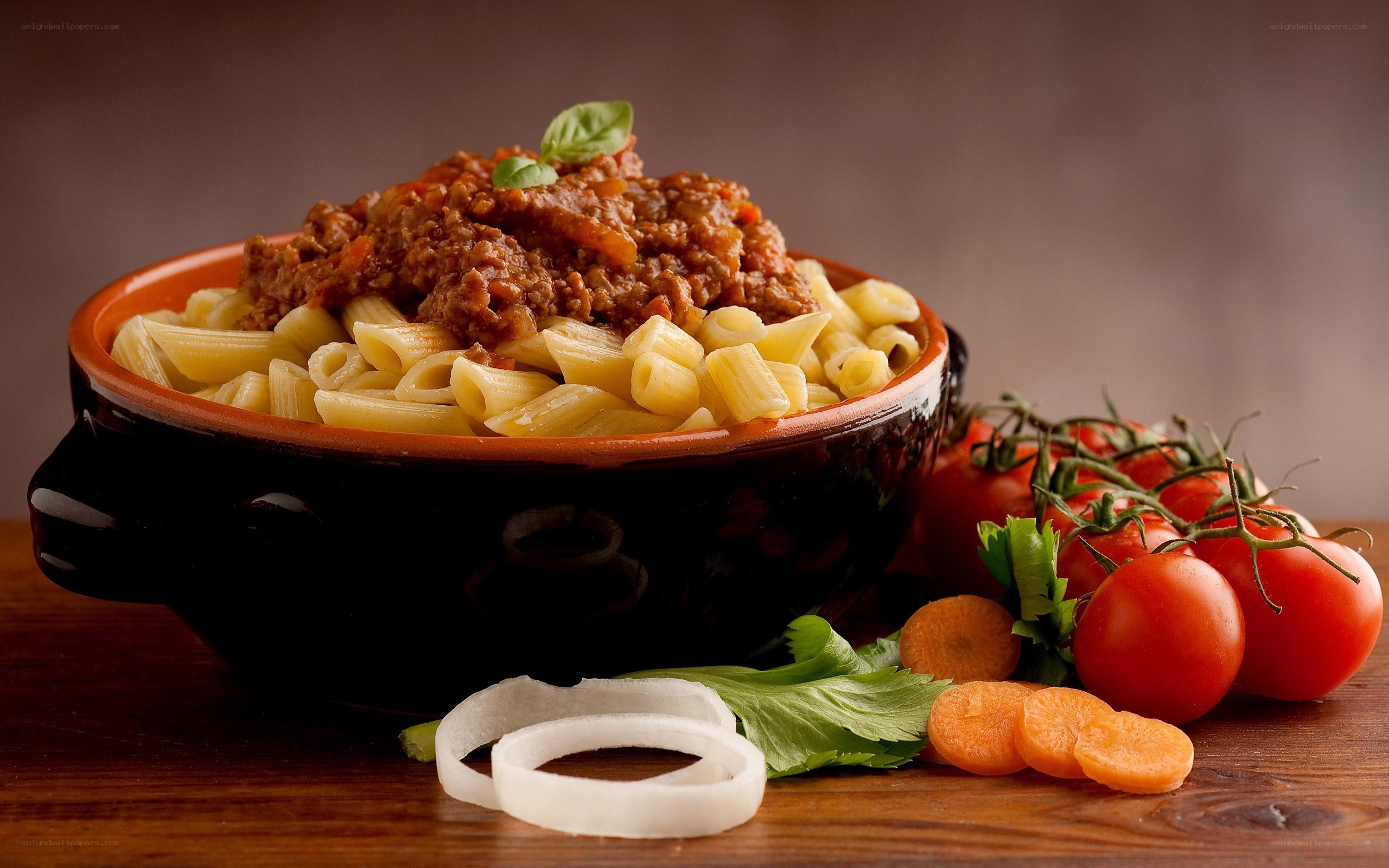 Pasta with meat sauce
