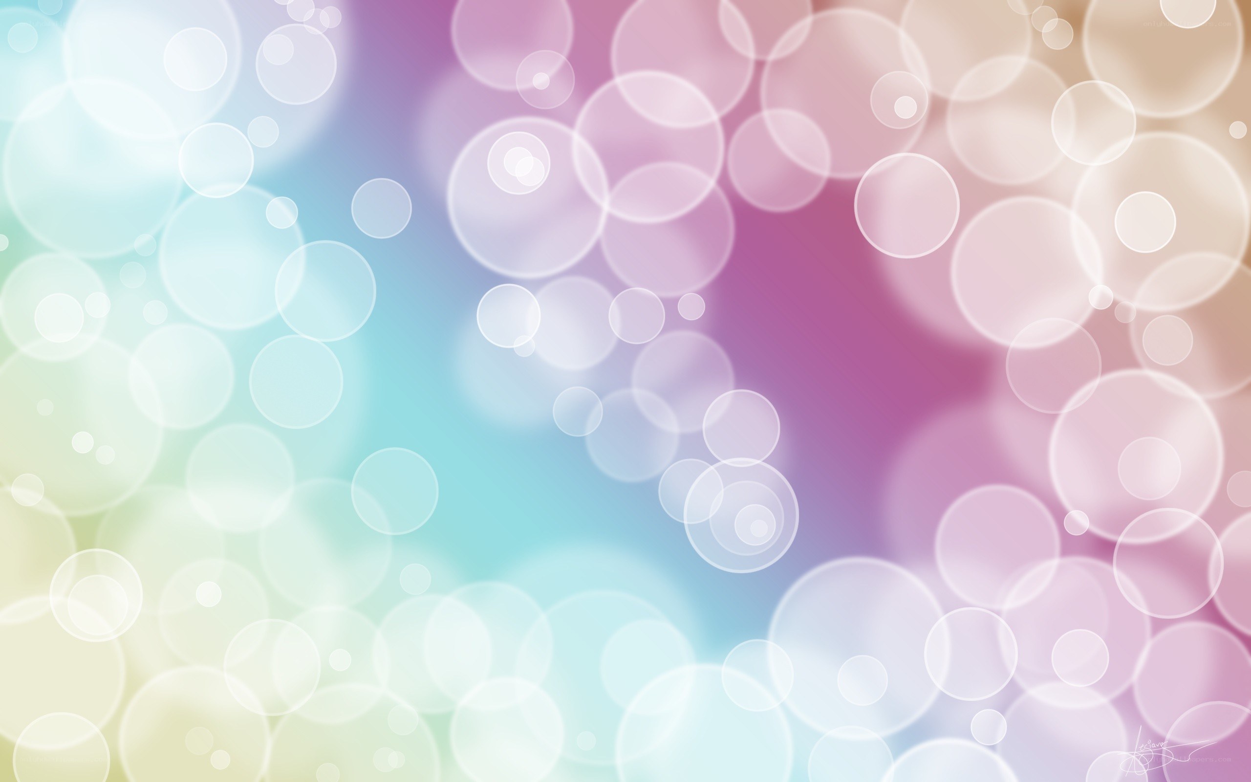 pastel bokeh background