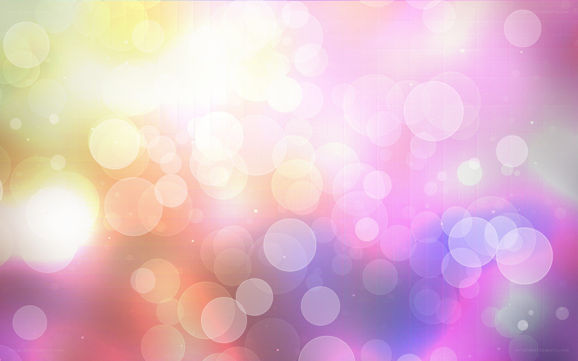 pastel bokeh light background