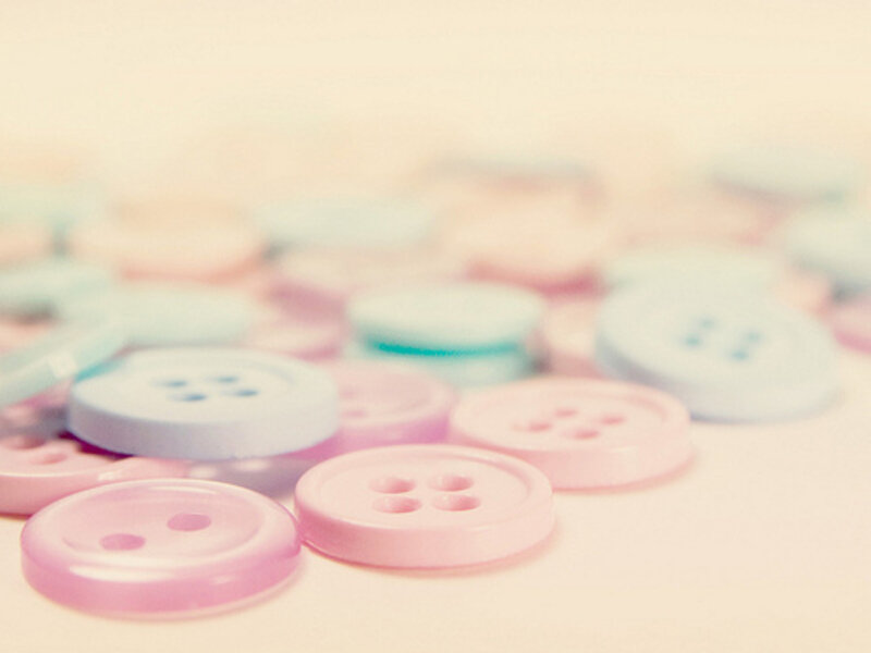 Pastel-colored Buttons