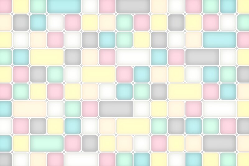 Pastel-colored Tiles