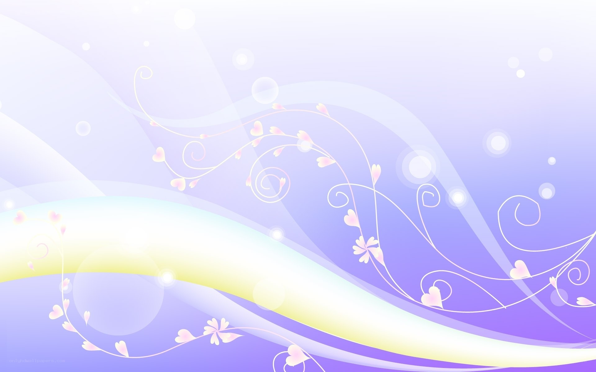 pastel floral abstract background
