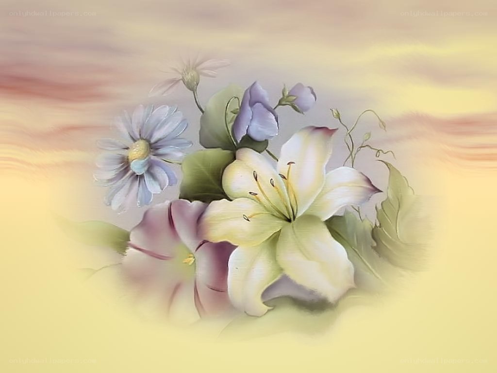 pastel floral bouquet