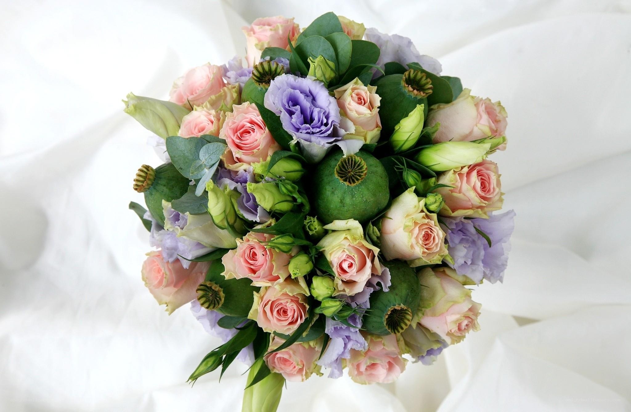Pastel flower bouquet