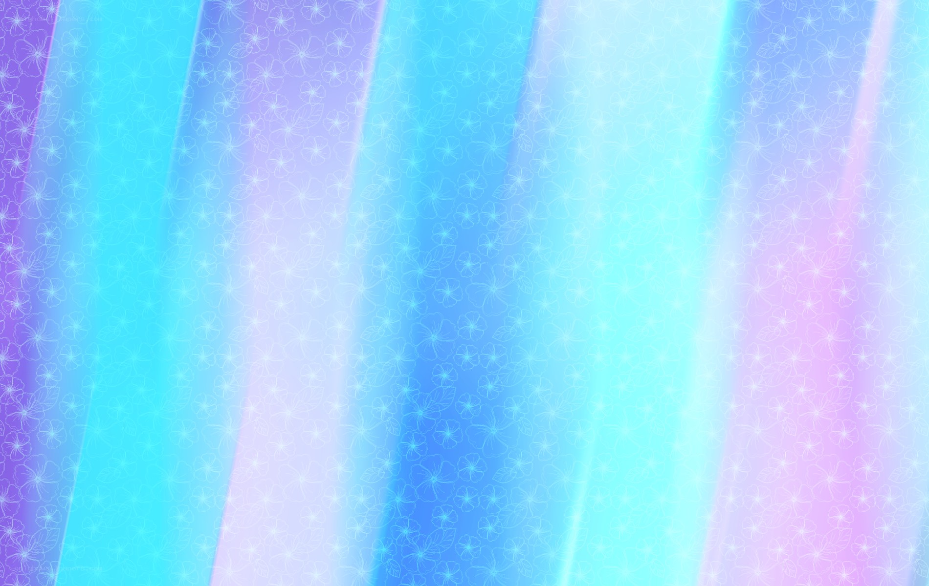 pastel gradient with floral pattern