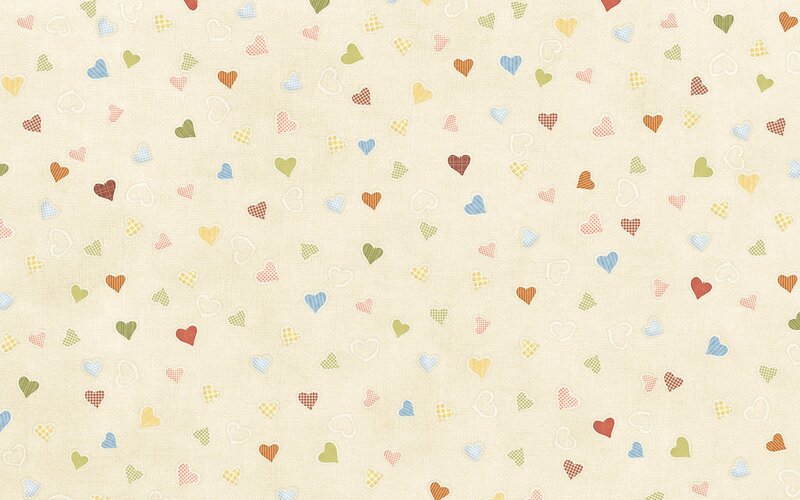 pastel heart pattern background