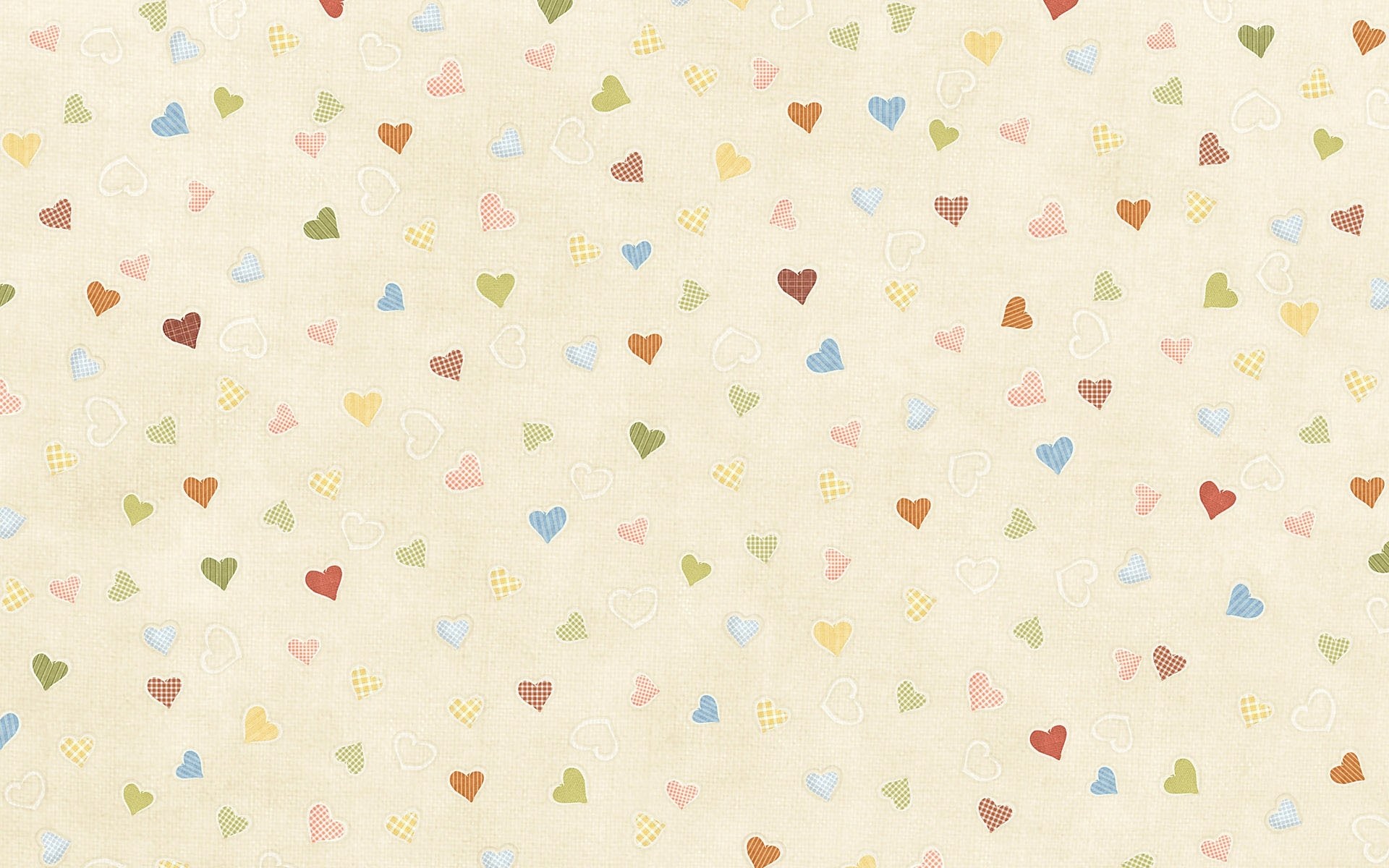 pastel heart pattern background