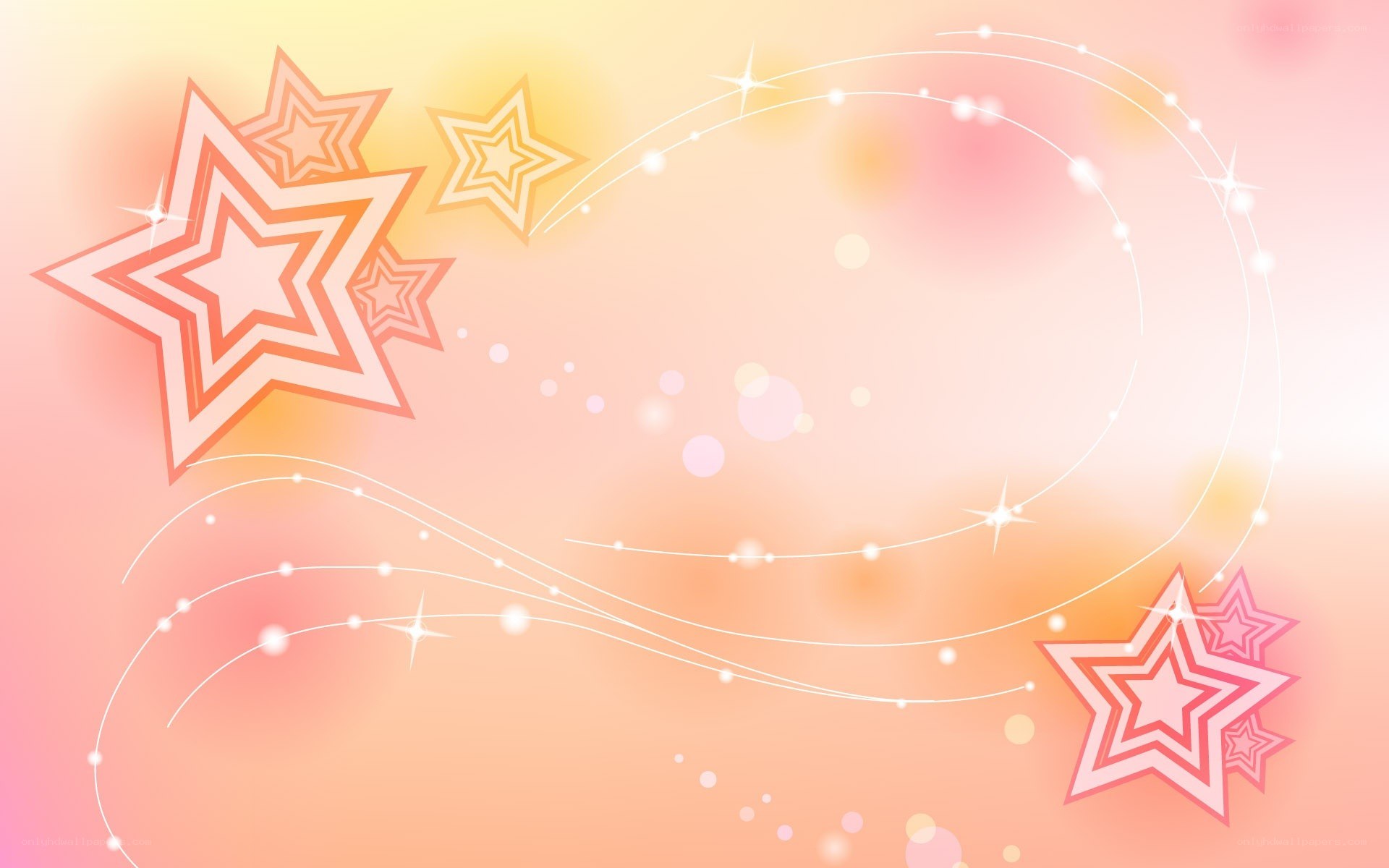 pastel star background