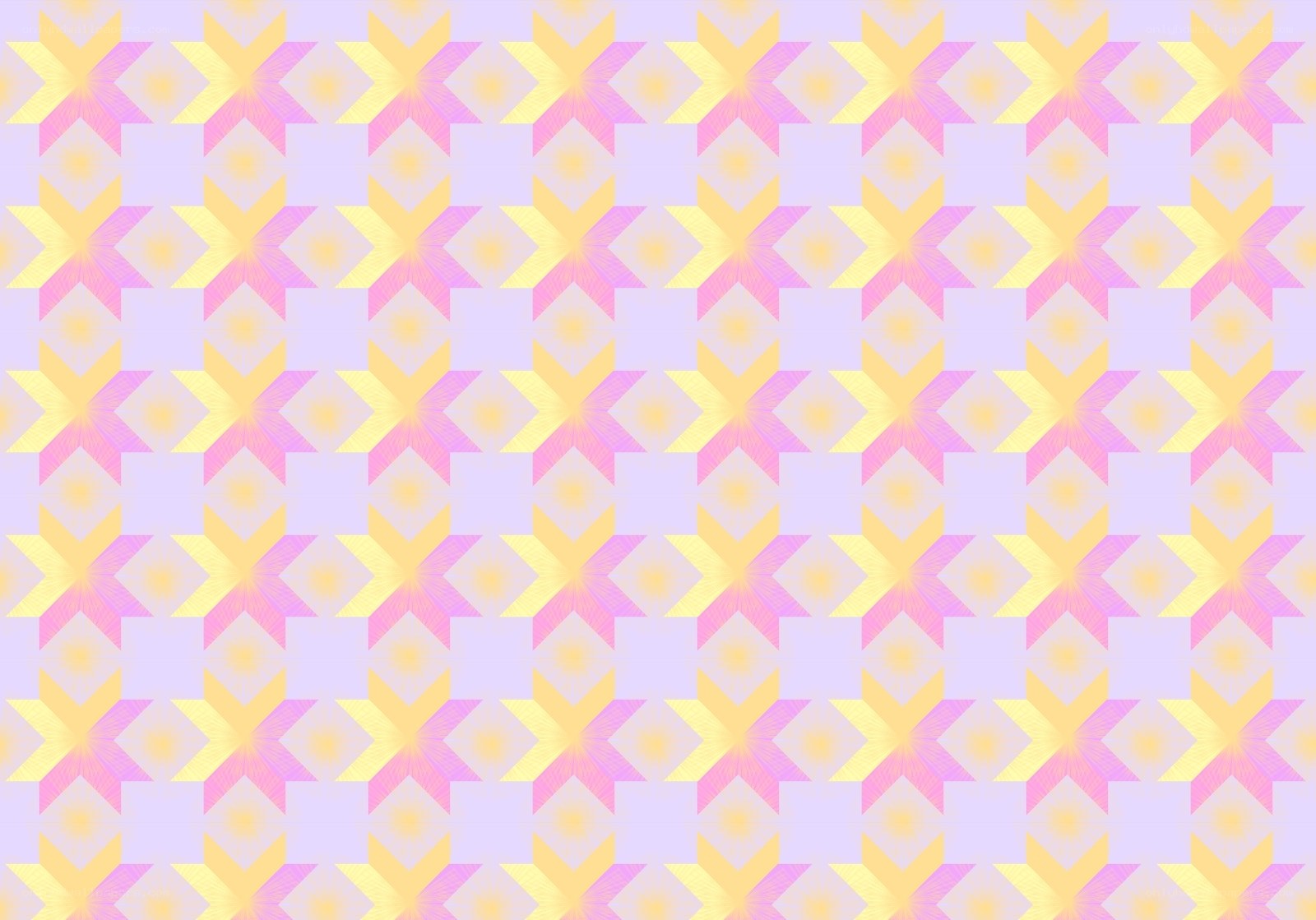 pastel star pattern