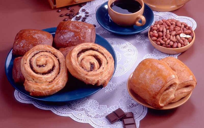 Pastries and Coffee