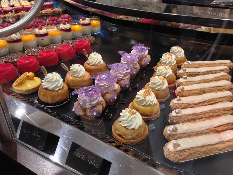 Pastries in Display Case