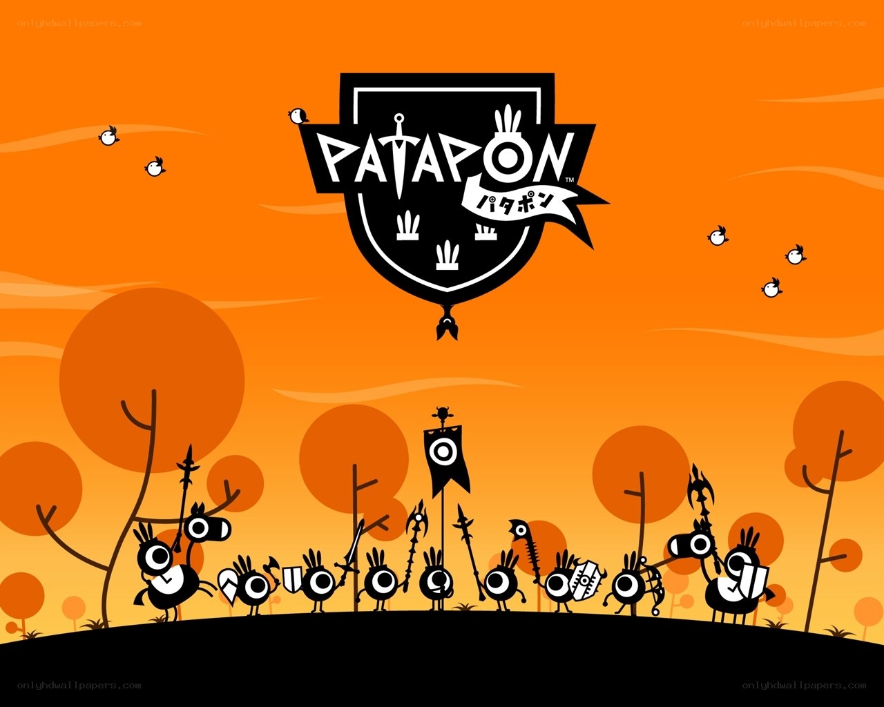 Patapon game art
