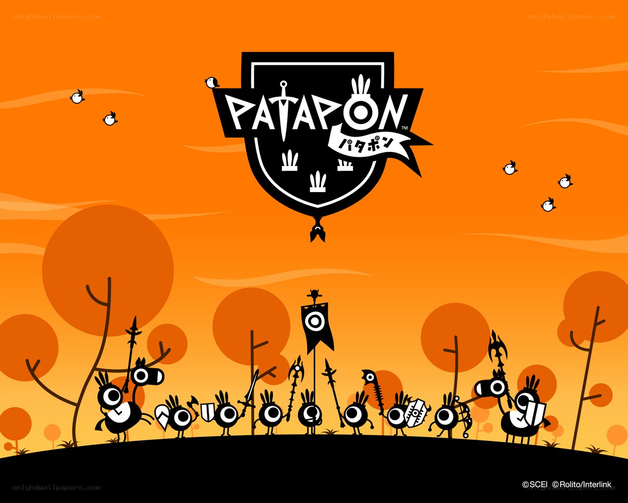 Patapon game art