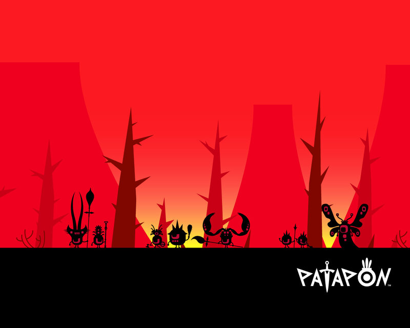 Patapon game scene