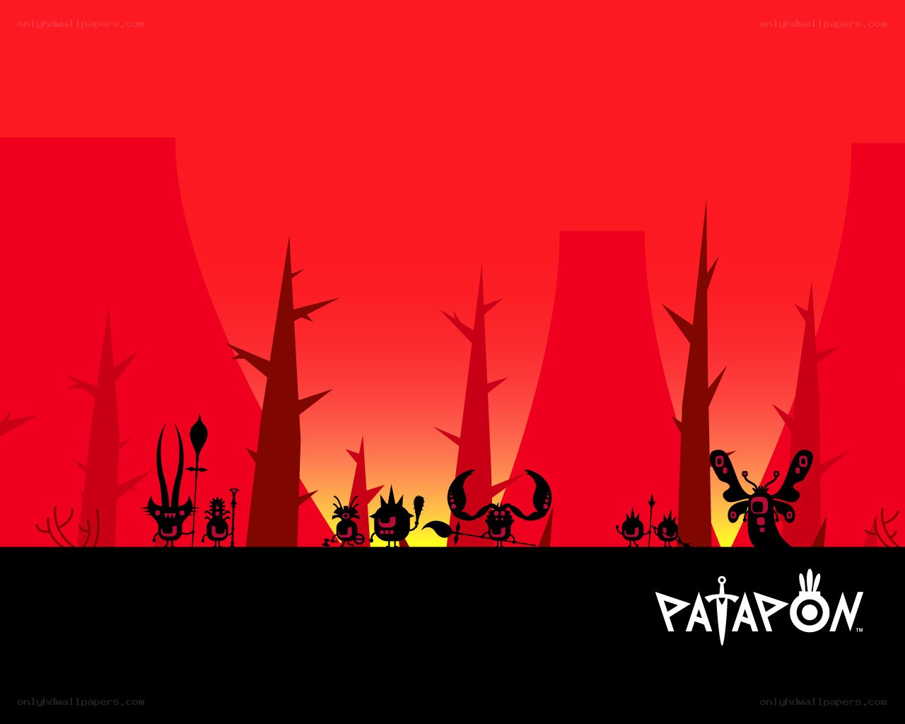 Patapon game scene