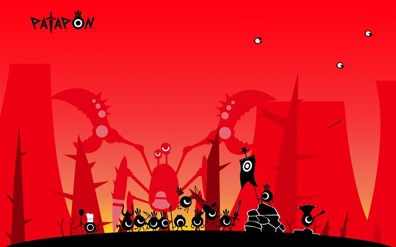 Patapon game scene