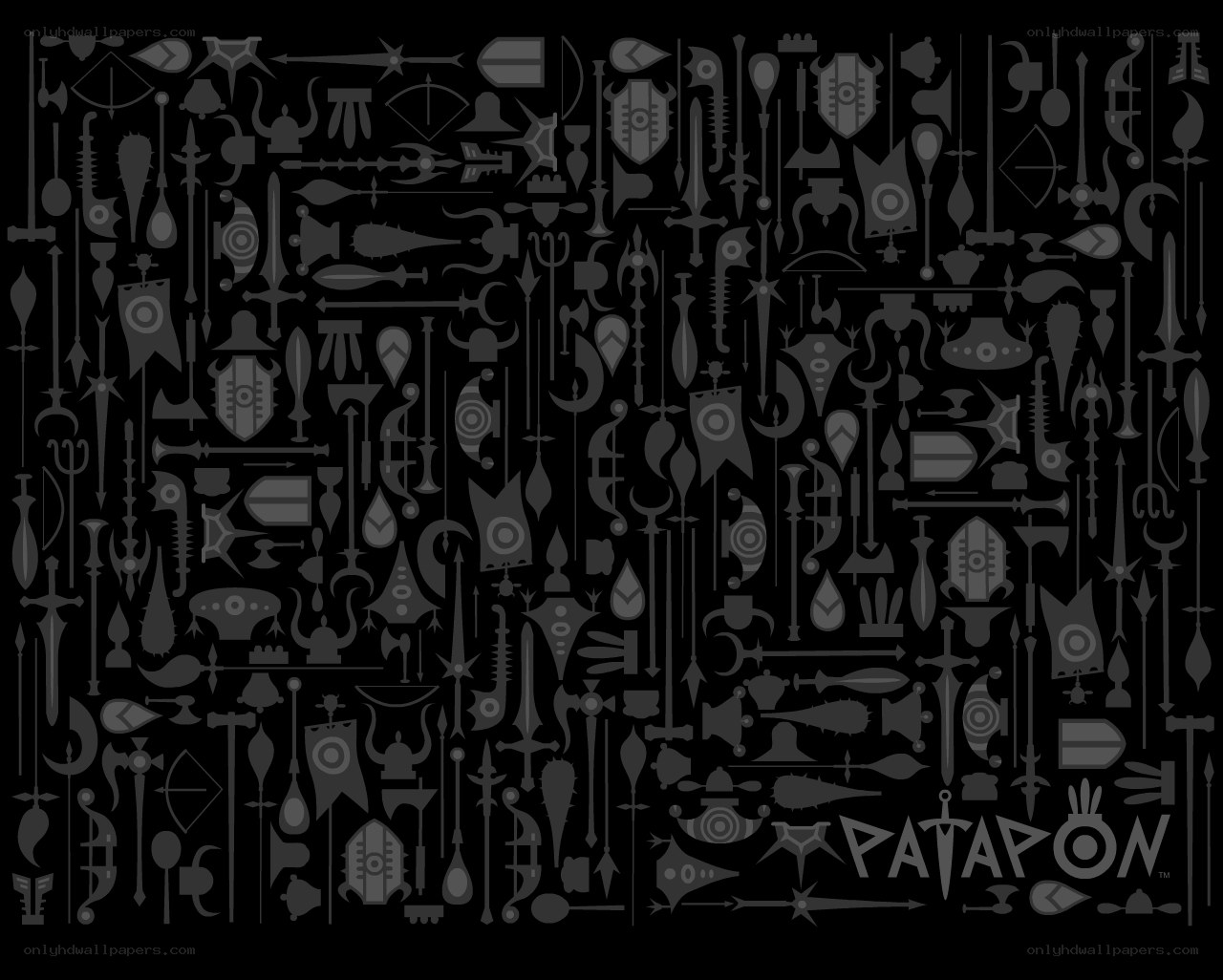 Patapon weapon collection