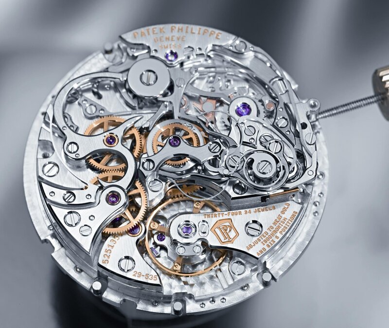 Patek Philippe Watch Movement — Silver