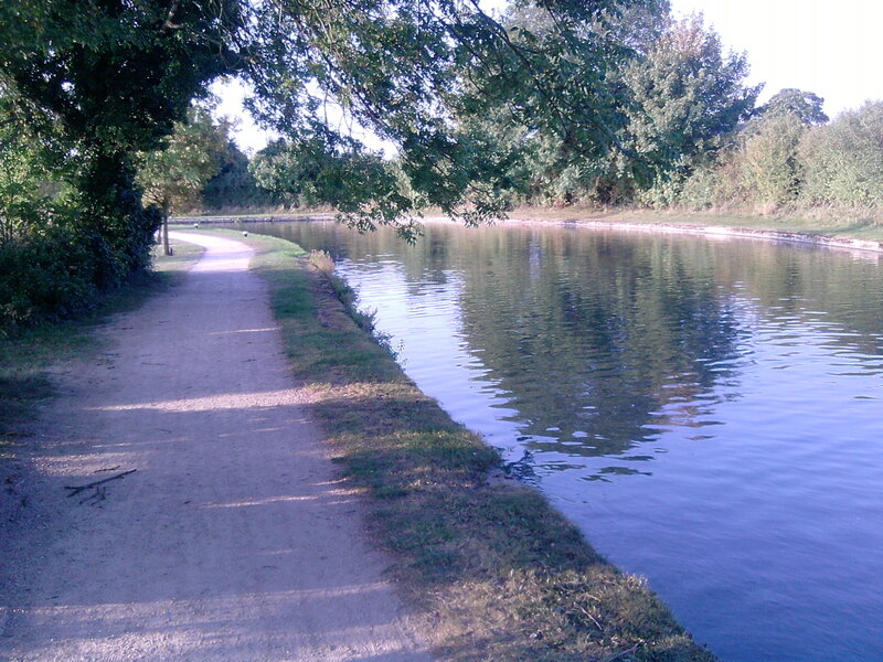 Path along a canal