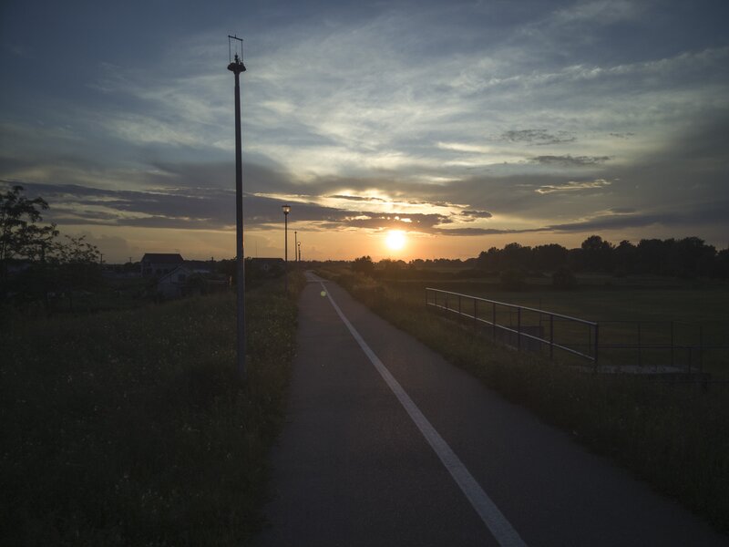 Path at Sunset