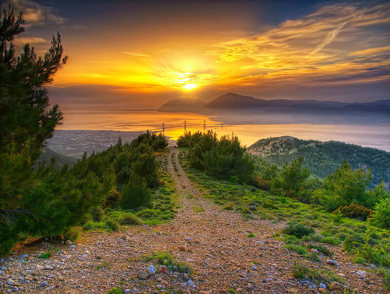 Path Leading to Sunset