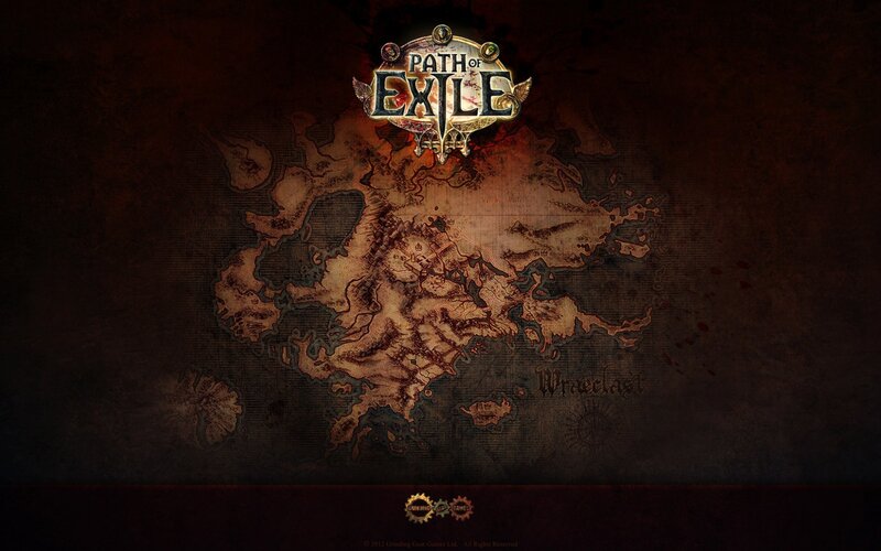 Path of Exile game map