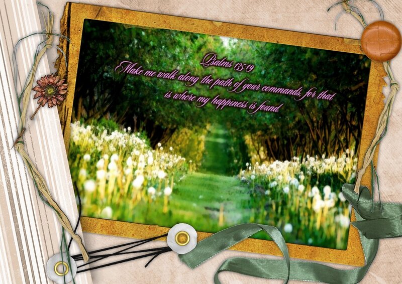 Path Through Dandelion Field — Green