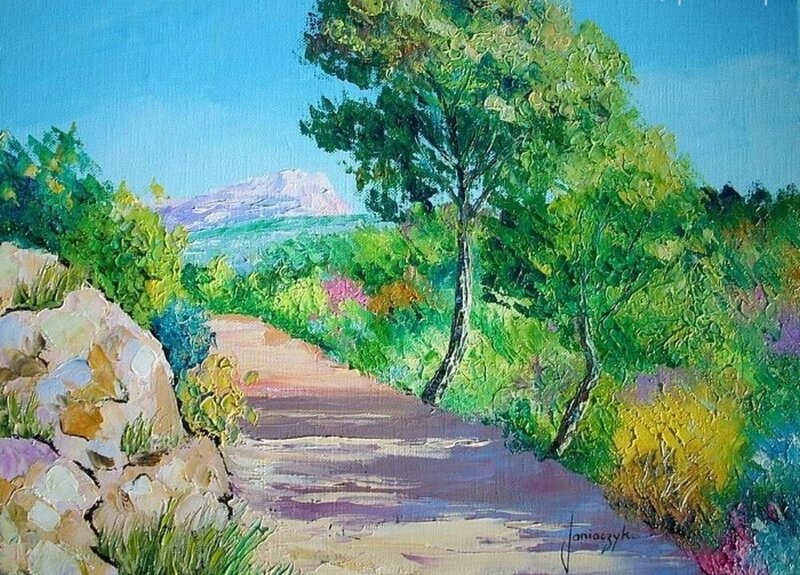 Path Through Green Landscape