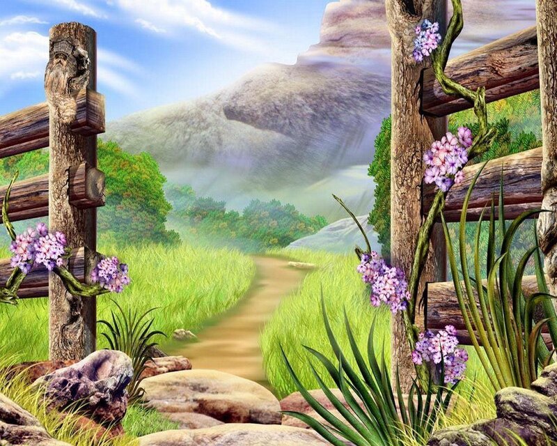 Path Through Green Valley