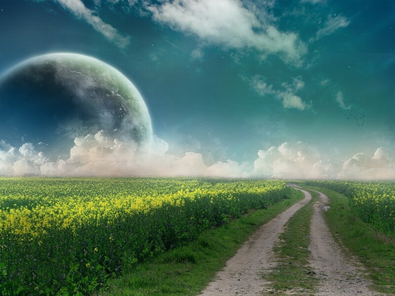 Path to a distant planet