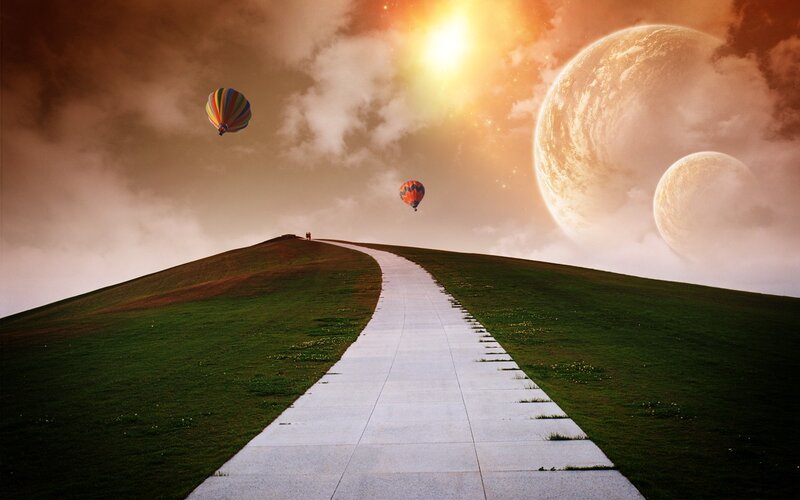 Path to the stars