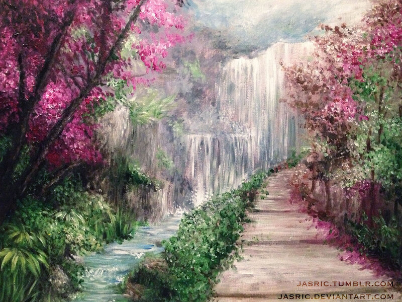 Path to Waterfall