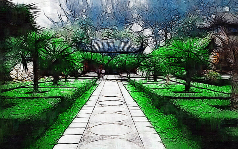 Pathway to Temple
