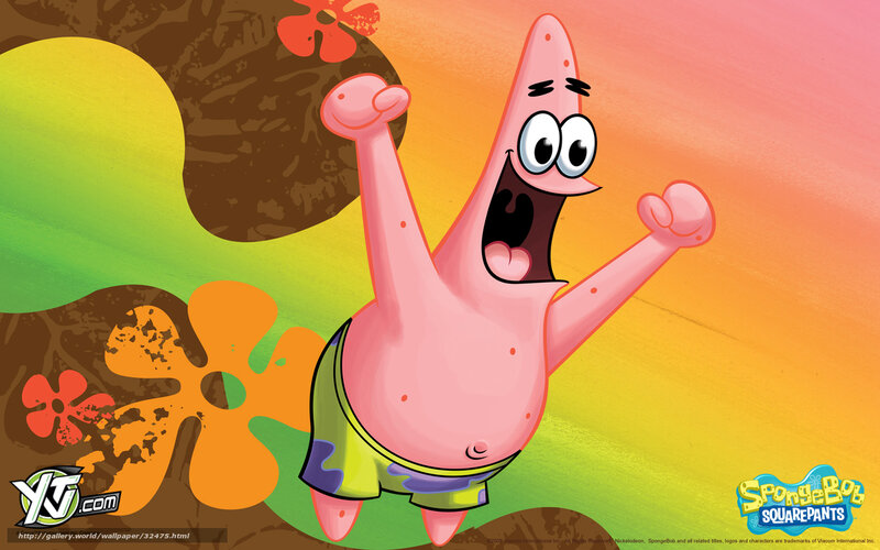 Patrick Star celebrating