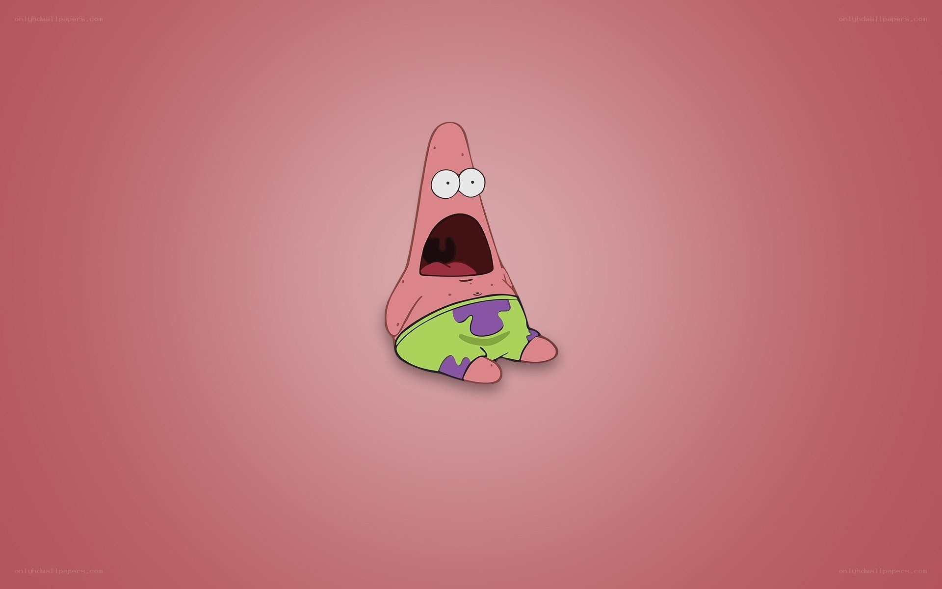 Patrick Star shocked