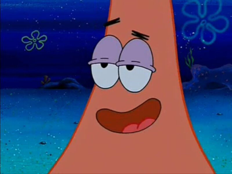 Patrick Star underwater