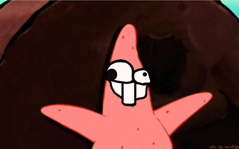Patrick Star with edited face
