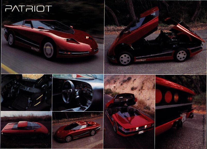 Patriot concept car collage