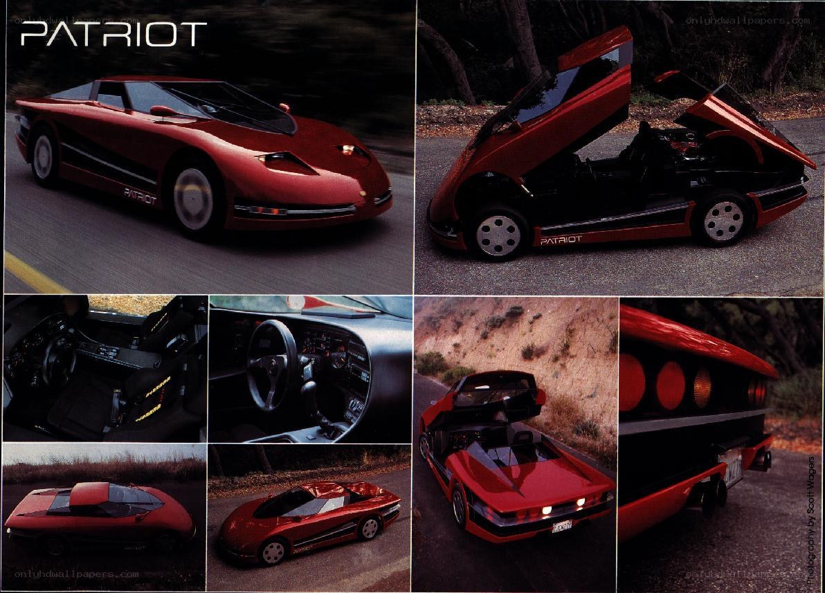 Patriot concept car collage
