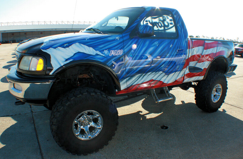 patriotic f-150 truck
