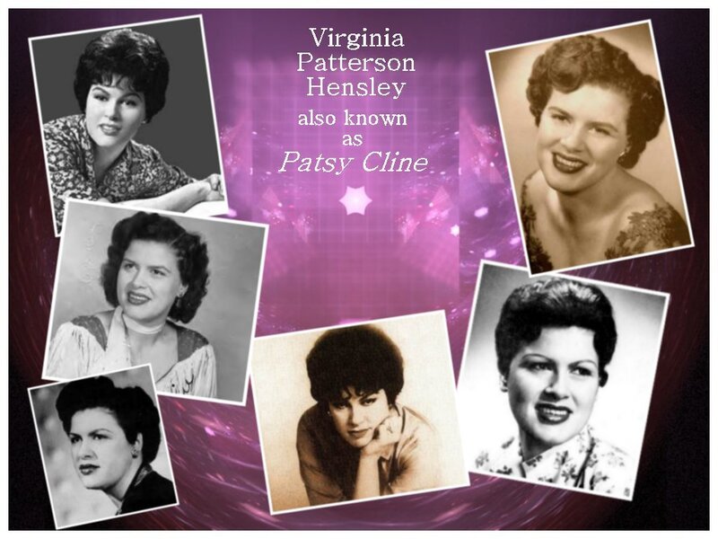 Patsy Cline collage