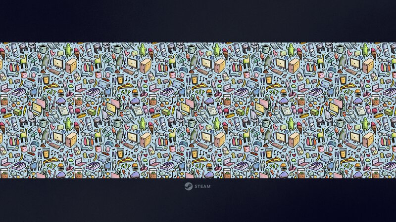 Pattern of Cartoon Icons