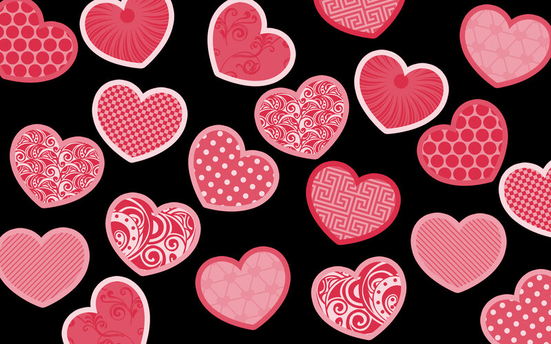 Pattern of Hearts