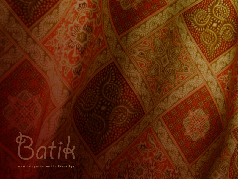 Patterned Batik Fabric