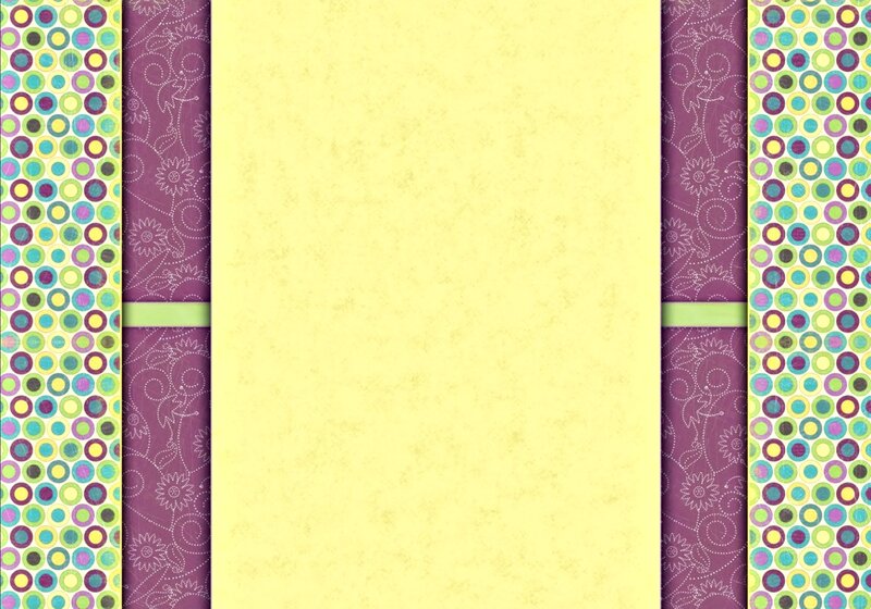 Patterned Border Design