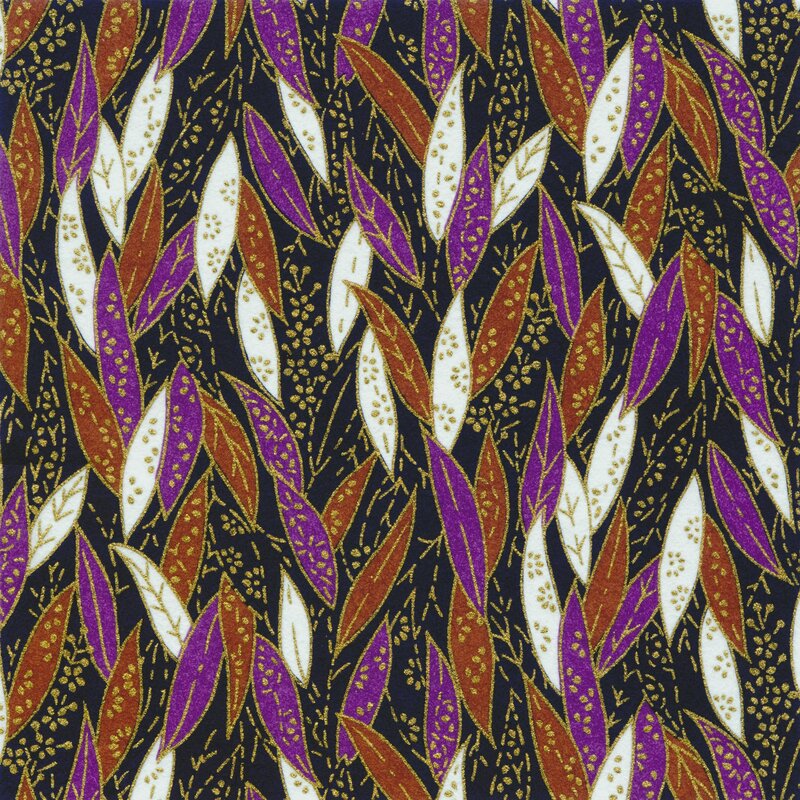 Patterned Leaf Design