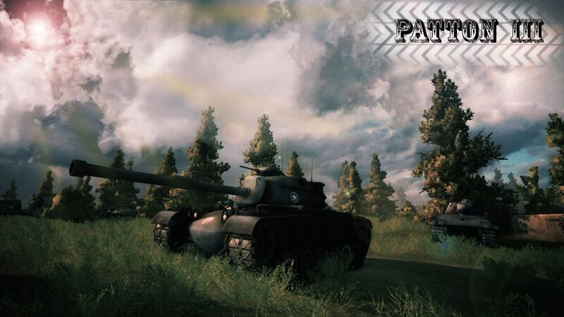 Patton III tank scene