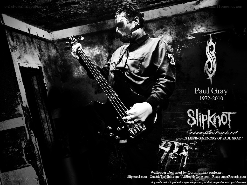 Paul Gray tribute wallpaper